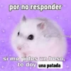 por no responder kuromi posting si me pides un beso, te doy una patada