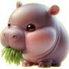 Bebé hipopótamo🦛💞1🇵🇪Clásica 20