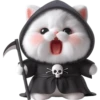 Cat Grim Reaper 1💖 C☆ 16