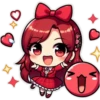 Chibi Emotes 🌸🔥 23