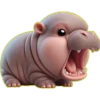 Bebé hipopótamo🦛💞1🇵🇪Clásica 24