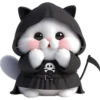Cat Grim Reaper 1💖 C☆ 17