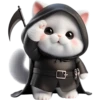 Cat Grim Reaper 1💖 C☆ 18