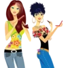 Stylish@girl@P@riz@n 25