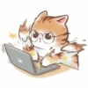 Busy Working Life of Mr. Orange Cat 24