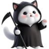 Cat Grim Reaper 1💖 C☆ 5