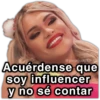 @paraguayita 01 Acuérdense que soy influencer y no sé contar