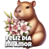 Copybara con ramos buchones💐 11