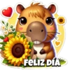 Copybara con ramos buchones💐 12