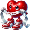 Corazón kawaii San Valentín ❤️ 13