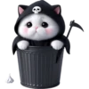 Cat Grim Reaper 1💖 C☆ 14