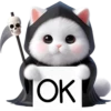 Cat Grim Reaper 1💖 C☆ 17