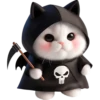 Cat Grim Reaper 1💖 C☆ 20