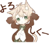 NEKOMIMI boy sticker :: 15