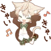 NEKOMIMI boy sticker :: 16