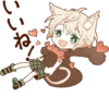 NEKOMIMI boy sticker :: 18