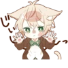 NEKOMIMI boy sticker :: 20