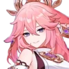 Cute Yae Miko by 23