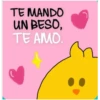 TE MANDO UN BESO, TE AMO.