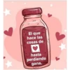 El que hace las cosas de hasta perdiendo gana.