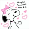 No quiero Separarme nunca de ti.