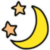 Lua e Estrelas
