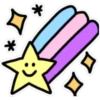 Estrela Cadente Sorridente