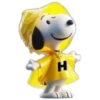 ALFABETO SNOOPY LISTO PARA LA LLUVIA 19