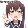 Sarcastic girl with pigtails 6