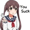 Sarcastic girl with pigtails 19