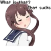 Sarcastic girl with pigtails 23