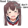 Sarcastic girl with pigtails 28