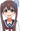 Sarcastic girl with pigtails 29