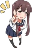 Sarcastic girl with pigtails 30