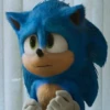 Sonic in the movie 1 and 2 by 3