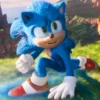 Sonic in the movie 1 and 2 by 4