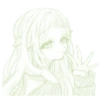 anime icons green 15
