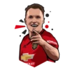 Manchester United official stickers 15