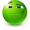 Green Face Emoji 13