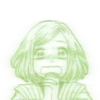 anime icons green 23