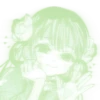 anime icons green 24