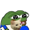 Peepo frog by 20