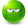 Green Face Emoji 25