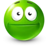 Green Face Emoji 28