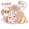 Honey & Bear | @cutestickers4you 5