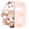 Honey & Bear | @cutestickers4you 8