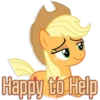 Applejack speaks [Eng] | By @Egor418 11