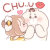 Honey & Bear | @cutestickers4you 10