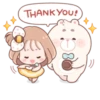 Honey & Bear | @cutestickers4you 12