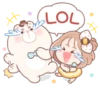 Honey & Bear | @cutestickers4you 15